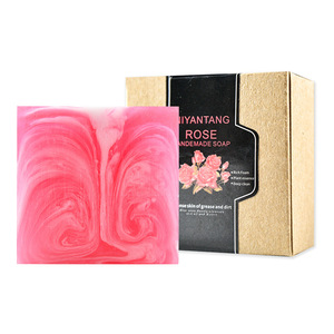 Handmade Cross-Biên Giới Rose Dầu Xà Phòng Bảo Vệ Tư Nhân Kháng Khuẩn <span class=keywords><strong>Antipruritic</strong></span> Thanh Xà Phòng Nhẹ Làm Sạch Và Khử Mùi Xà Phòng - Product Image 5