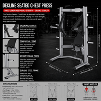 Machine de presse pectorale inclinée à charge libre SK, en acier Q235 de 3,0 mm, mouvement indépendant, équipement de musculation pour la poitrine, station d'entraînement complète