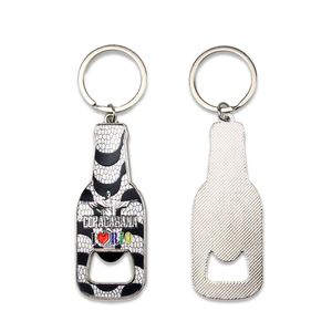 Gold Plated <b>Keychains</b> Custom <b>Personalized</b> Zinc Alloy Enamel Keyrings for Souvenir Gifts - Product Image 4
