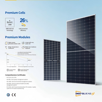 Panneau Solaire Bifacial Type N JA 720W Demi-Cellule Mono TPOCON Module Photovoltaïque PV
