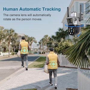 V380Pro 12MP 6K 10X Optical Zoom 4G SIM Solar CCTV <b>Camera</b> Security Outdoor Human Track Color Night Vision Wifi PTZ IP66 <b>Camera</b> - Product Image 5
