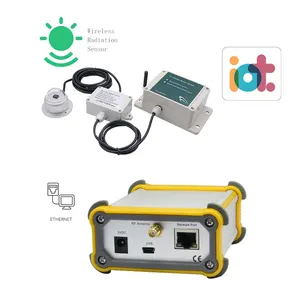 IOT high/low alarm wireless RS485 Output Sensor Pyranometer Measure temperature monitoring system