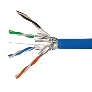 23AWG Cat 6シールド付きイーサネットケーブル500ft屋外直接埋葬接地UV耐性防水ネットワーク通信ケーブル - Product Image 2