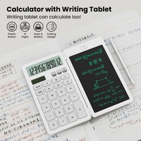 Tablette d'écriture LCD portable Newyes personnalisée de 6,5 pouces avec calculatrice intégrée pour le bureau et l'école