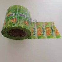 Étiquettes à manchon thermorétractable, film pour bouteilles de fruits, pièces, usine chinoise