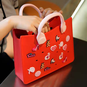 新款时尚女包时尚便携防水Eva沙滩包手提袋公文包 - Product Image 4