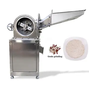 Multi Funcional 50 kg/h Grain Kava Machine Corn Grinder Peças De Reposição Moinho De Arroz E Triturador De Pó Equipamento De Moagem