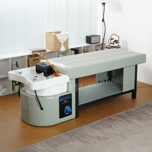 Sillón de Masaje Japonés para Salón, Personalizado de Fábrica, con Lavacabezas de Cerámica para Terapia de Agua y Spa Capilar, Envío desde Almacén de la UE - Product Image 2