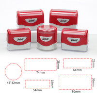 Deskmate/Deshimei KL-GM Tampons d'étanchéité photosensibles en plastique, plusieurs tailles disponibles, vente en gros