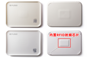 Assiette de table en mélamine RFID pour restaurant, avec puce NFC UHF RFID, pour le comptage intelligent et la vérification des tables - Product Image 5