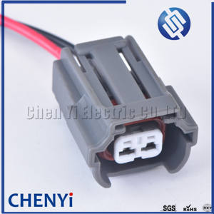 2-контактный разъем топливного инжектора, штекер, жгут проводов 06A973722 для гольфа, поло для A4, A6, Q3, Q5, 6195-0043, 06A, 973 722 - Product Image 1