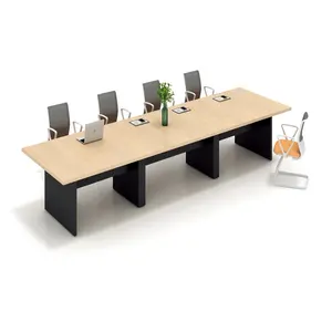 Hot Sale Modern Office Conference Table Melamine Office Furniture Style Manufacture Fom China