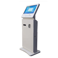 Kiosque de paiement et d'information en libre-service à écran tactile couleur 19 pouces avec système d'exploitation Android, terminal publicitaire sur pied et fonction SDK