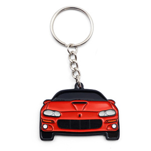 Porte-clés de voiture étanche en alliage de zinc OEM, motif dessin animé, avec cordon en polyester détachable, cadeau pour hommes, idéal pour les concessionnaires 4S - Product Image 2