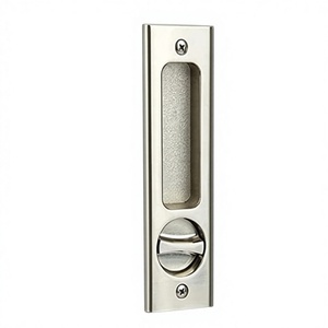 YAKO Modern Alloy <b>Sliding</b> Barn <b>Door</b> Mortise Latch <b>Door</b> <b>Locks</b> Handle with Keys Ambidextrous Touch Control 1 Year Warranty - Product Image 3