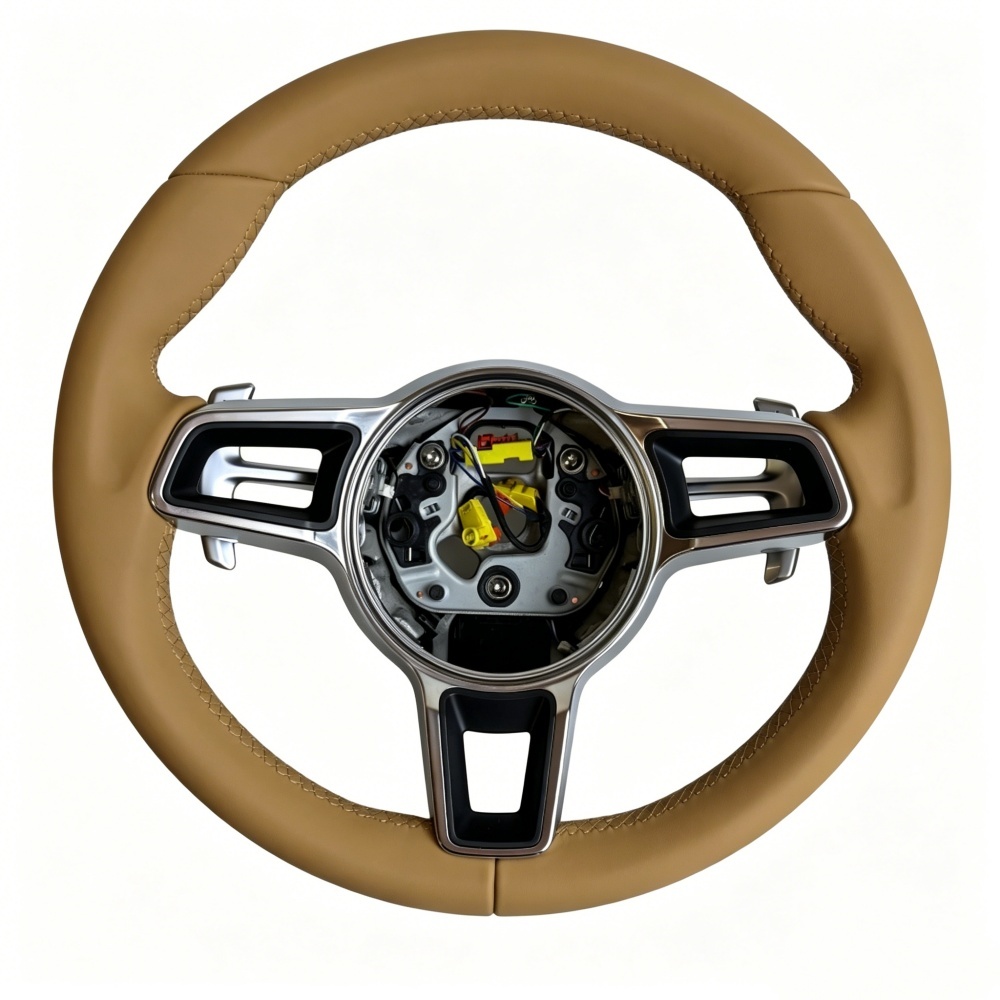 Complete Car Steering Wheel Without Buttons (Porsche Fitment), photo 5