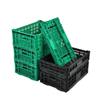 Vente en gros 600x400x120mm caisse agricole pliable boîte caisse pour l'agriculture et les fruits