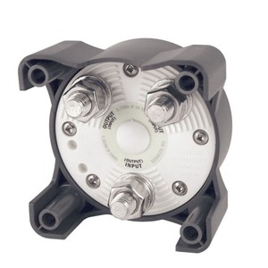 Interrupteur de commande à deux positions avec panneau gris ; Interrupteur de batterie pour bateaux et camping-cars ; Accessoire de quincaillerie <span class=keywords><strong>OLIVER</strong></span> pour yachts et navires - Product Image 3