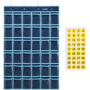 2025 Venda quente Limpar Classroom Bolso Gráfico para Celular Pendurado Saco Sala de aula Calculadora Celular Pendurado Saco - Product Image 5