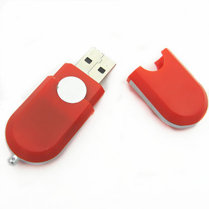 Paypal accepte la clé de mémoire flash USB en forme de Pod joli disque USB en plastique avec porte-clés en métal - Product Image 3
