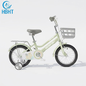 Petit casque pour filles de 5 à 7 ans, vélo cargo pour enfants pas cher avec 3 roues d'apprentissage populaires, vélo double pour enfants avec fourche en acier - Product Image 1
