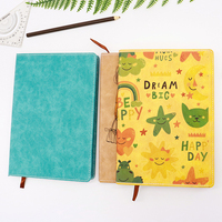 A5 Sublimation Blancs Journal Agenda Bloc-Notes Stationnaire Personnalisé Imprimé Logo Couleur Pu Cuir Sublimation Cahier