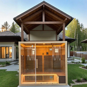<span class=keywords><strong>Sauna</strong></span> en bois <span class=keywords><strong>Sauna</strong></span> infrarouge Salle de spa extérieure <span class=keywords><strong>Hamam</strong></span> Vapeur Petite maison Spa sec infrarouge Vapeur Villa personnalisée Salle de <span class=keywords><strong>sauna</strong></span> Savon Hamame - Product Image 1