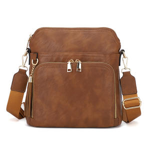 Bolsos cruzados de moda para mujer Bolsos de hombro retro de cuero Vegano para mujer - Product Image 3