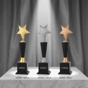Die Casting <b>Metal</b> Die Cast Statue Dial Shape Design Laser <b>Engraved</b> UV Printed Portable Professional Office Trophy for - Product Image 1
