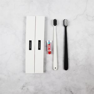 Artículos de tocador desechables para hotel, barra para el cuerpo, juego completo de cepillo de dientes desechable y pasta de dientes, barra para el cuerpo, jabón desechable ecológico para hotel - Product Image 4