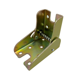 Charnières pliantes verrouillables en métal robuste à 180 degrés, antirouille, support pliable, design contemporain, pieds de meubles pour la maison et le bureau - Product Image 1