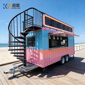 Idées de conception de kiosque de nourriture moderne 20 pieds 10 pieds Mini café Bar Qualité Restaurant Maison Conteneur Café - Product Image 1