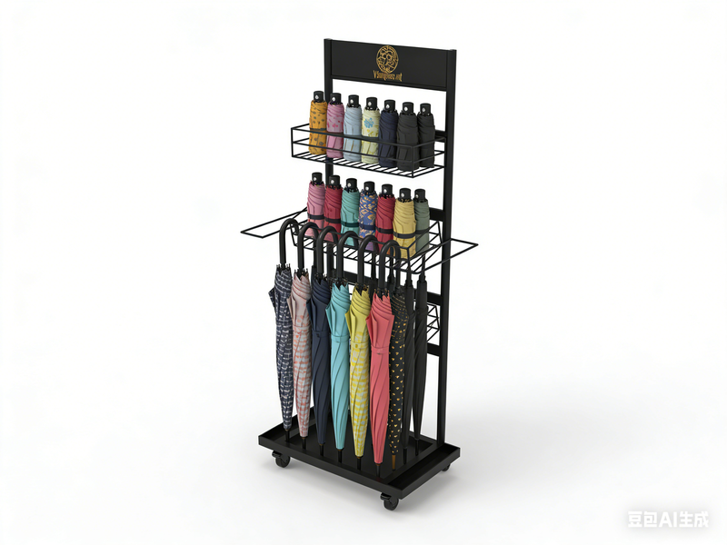 Customized Display Umbrella Display Racks and