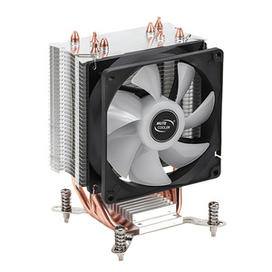 Refroidisseur silencieux S400 [dédié à la carte mère 2011] Quatre tubes en cuivre X79/X99 Radiateur CPU fileté avec éclairage LED RGB Haute performance - Product Image 3