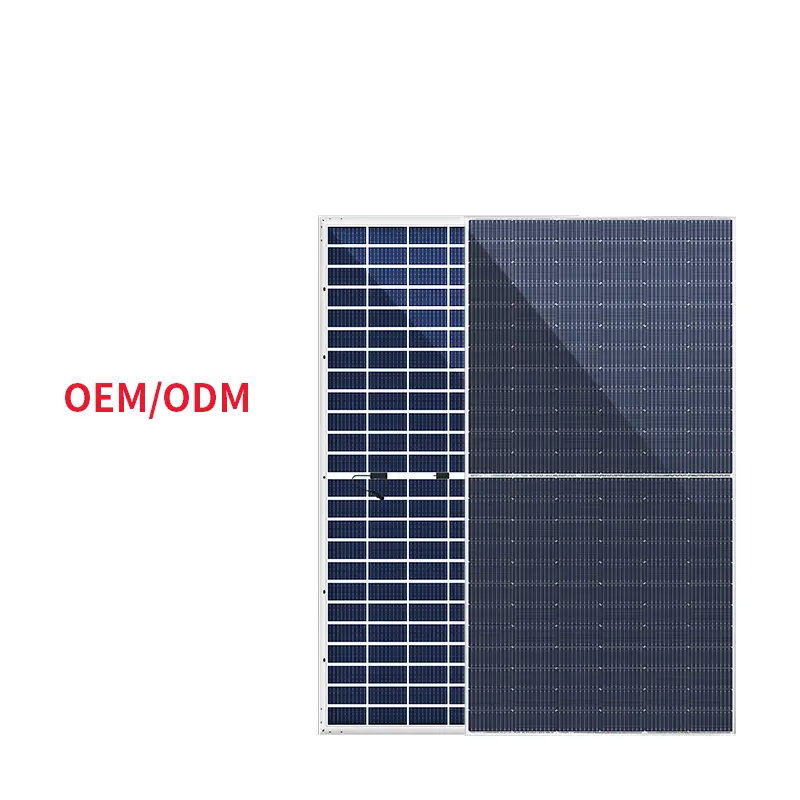Vidro duplo bifacial 530w 540w 550w do módulo solar fotovoltaico monocristalino de meia célula ODM/OEM 20GW