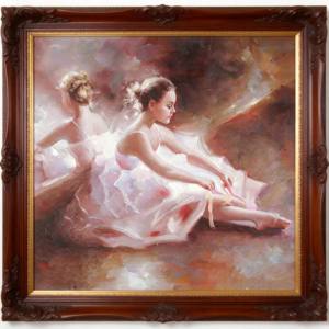 Dipinto a Mano di Famosa Ballerina Impressionista, Bellissimo Quadro a Olio su Tela per Soggiorno - Product Image 5