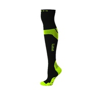 Chaussettes de course de marathon en nylon tricoté anti-friction, anti-transpiration, à compression au-dessus du genou, ODM