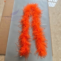 Boas en plumes d'autruche douces, 3 plis, teintes, colorées et moelleuses pour fêtes, mariages, robes de danse, vêtements et costumes