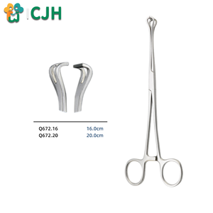 CJH Fournitures médicales vétérinaires Annexe Forceps Chirurgie Ureteral Tissue Forceps - Product Image 3