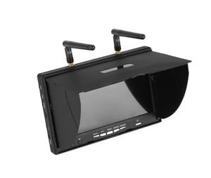 Monitor FPV LT5802D LT5802S de 7 Pulgadas, 5.8G, 40CH, Batería Integrada, Antena Dual, Búsqueda Automática, Pantalla LED con Parasol - Product Image 2