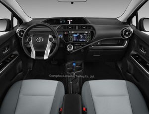 Panel de Reproductor de DVD para Coche <span class=keywords><strong>TOYOTA</strong></span> <span class=keywords><strong>PRIUS</strong></span> C (9 PULGADAS, Volante a la Izquierda, NEGRO UV), Panel de Audio para Coche, Video para Coche Android, Radio 2DIN, Marco de Radio, 2018, Negro, 9 Pulgadas - Product Image 4