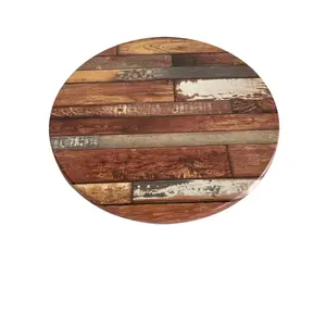 Ngoài Trời Chịu Nhiệt Dễ Dàng Để Làm Sạch Nhà Sản Xuất Bán Hàng Trực Tiếp Vòng Bàn Thanh Hàng Đầu Bàn Cà Phê Cho Nhà Đồ Nội Thất Cổ - Product Image 1