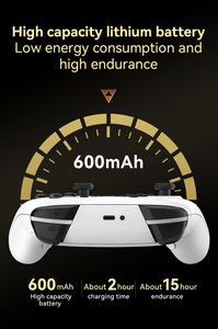 Gamepad per Smartphone <span class=keywords><strong>Z</strong></span>, Controller di Gioco per PC 600mAh S08, Joystick ad Alta Precisione a 360 Gradi, Trigger con Texture per PS4 e iOS - Product Image 2