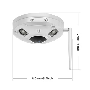 360 Degrees Panoramic Fisheye <strong>Security</strong> Camera Indoor IP Camera IR Night Vision Surveillance Wireless Wif <strong>Cameras</strong> De Seguridad - Product Image 6