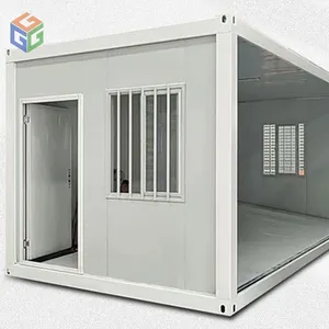 China mobile Z type folding container quick install prefab container house expandable Prefabricate Flat Pack Container house