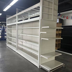 Estante de exhibición de acero protegido contra la corrosión de 5 capas Estante de almacenamiento de hierro de fábrica para almacenamiento de almacén de supermercado doméstico - Product Image 1