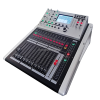Console de mixage numérique PAT T16 à 16 canaux avec boutons rotatifs et contrôle par application 110V/220V pour utilisation en direct et en studio