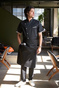 Uniforme Professionale <span class=keywords><strong>per</strong></span> Camerieri di Hotel e Ristoranti, Abbigliamento da Lavoro <span class=keywords><strong>per</strong></span> Personale di Servizio, Area Ristorazione, Reception e Catering - Product Image 4