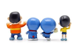 Coffret Cadeau Promotionnel de 10 Figurines d'Action Doraemon, Modèles PVC <span class=keywords><strong>Manga</strong></span> Anime Dessin Animé, Jouets en Gros, Poupées Jouets Mystérieuses B - Product Image 5