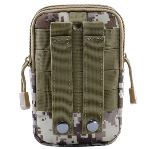 กระเป๋าคาดเอวทหารลายพรางสำหรับผู้ชาย ยี่ห้อ Molle พร้อมช่องใส่โทรศัพท์แบบมีโครงด้านใน เหมาะสำหรับกิจกรรมกลางแจ้ง ใช้ได้ทุกวัน ขายส่ง - Product Image 2